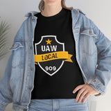 10 UAW local 909 Heavy Cotton Tee