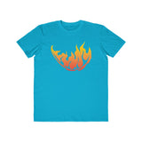 Fire Printed Men's Fashion Tee