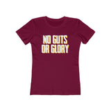 No Guts Printed Women's The Boyfriend Tee