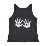 Dogde hand printed  Women's Relaxed Jersey Tank Top