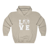 LOVE Ram Hooded Sweatshirt