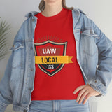 8 UAW local 155 Heavy Cotton Tee