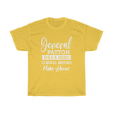 Patton Hero Motors Heavy Cotton Tee