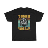 Be Fixing Cars Heavy Cotton Tee