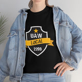 9 UAW local 2209 Heavy Cotton Tee