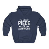 Right Piece Of Autowork Hooded Sweatshirt