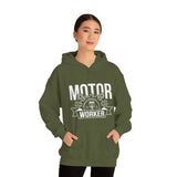 0043 Motor Worker  Hooded Sweatshirt