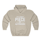 Right Piece Of Autowork Hooded Sweatshirt