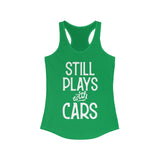 Plays with car  Women's Ideal Racerback Tank