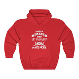 Work In Silence Hooded Sweatshirt