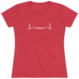 Heart Beat Women's Triblend Tee