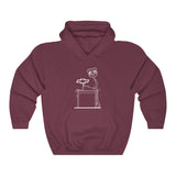 Dodge Over Chevy Table Hooded Sweatshirt