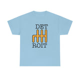 229 DET ROIT Heavy Cotton Tee BLK