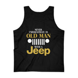 Never Underustimate an Old Man Men's Ultra Cotton Tank Top