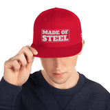 Made of Steel Snapback Hat