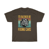 Be Fixing Cars Heavy Cotton Tee