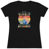 Created Equally Women's Triblend Tee