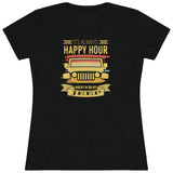 Happy Hour Women's Triblend Tee