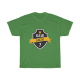 10 UAW local 7 Heavy Cotton Tee