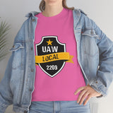 9 UAW local 2209 Heavy Cotton Tee