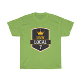 9 UAW local 7 Heavy Cotton Tee