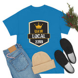 8 UAW local 2209 Heavy Cotton Tee