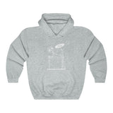 Ford Over Dodge Table Hooded Sweatshirt