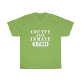 County Jail 1700 Heavy Cotton Tee