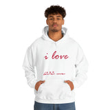 I love cars Hooded Sweatshirt