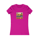 Eat and Sleep Women's Favorite Tee