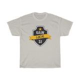 10 UAW local 51 Heavy Cotton Tee