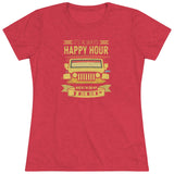 Happy Hour Women's Triblend Tee