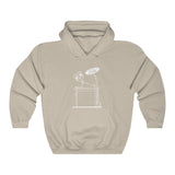Ford Over Dodge Table Hooded Sweatshirt