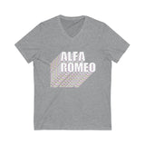Alfa Romeo Unisex Jersey Short Sleeve V-Neck Tee