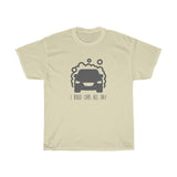 Build Cars All Day Heavy Cotton Tee BLK