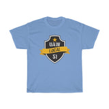 10 UAW local 51 Heavy Cotton Tee