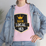 9 UAW local 163 Heavy Cotton Tee