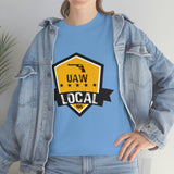 6 UAW local 155 Heavy Cotton Tee