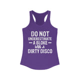 DIRTY DISCOWomen's Ideal Racerback Tank