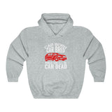 Car Dead Red Hooded Sweatshirt