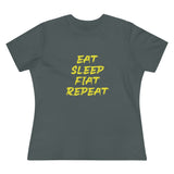 Eat and Sleep Women's Premium Tee