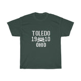 Toledo 1910 OHIO Heavy Cotton Tee