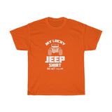 Lucky jeep Unisex Heavy Cotton Tee