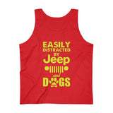 Jeep and Dog Men's Ultra Cotton Tank Top