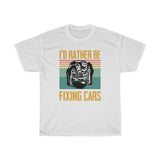 Be Fixing Cars Heavy Cotton Tee