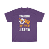 Eat Sleep Repeat Heavy Cotton Tee