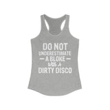 DIRTY DISCOWomen's Ideal Racerback Tank