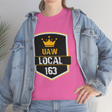 9 UAW local 163 Heavy Cotton Tee