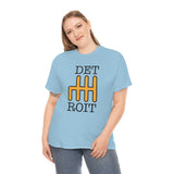 229 DET ROIT Heavy Cotton Tee BLK