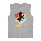 Ferrari logo Printed Men's  Ultra  Cotton Sleeveless Tank